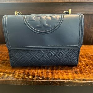 Tory Burch purse Navy Blue